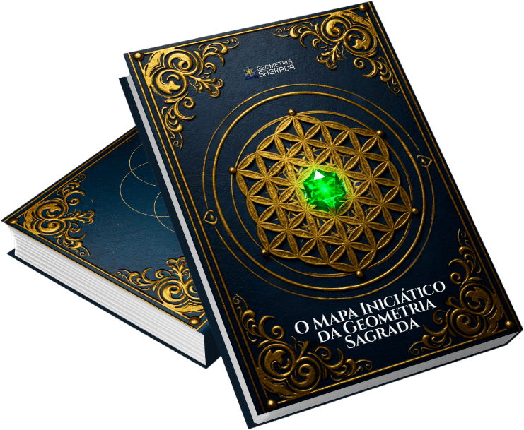 Mockup 3D do eBook O Mapa Iniciático